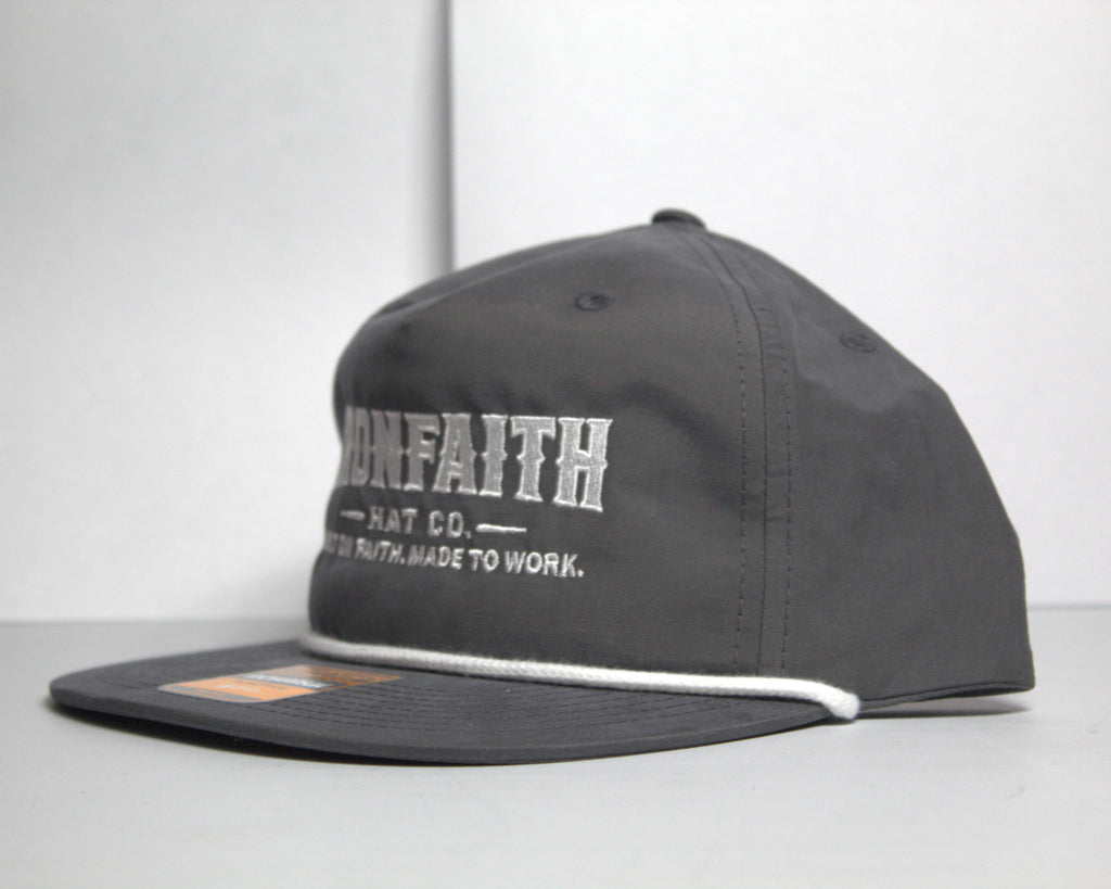 Richardson 256 Charcoal Wordmark