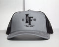 Richardson 112FP Heather Grey/Black Monogram