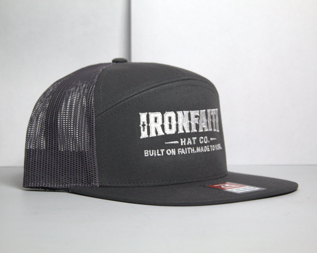 Richardson 168 Charcoal Wordmark