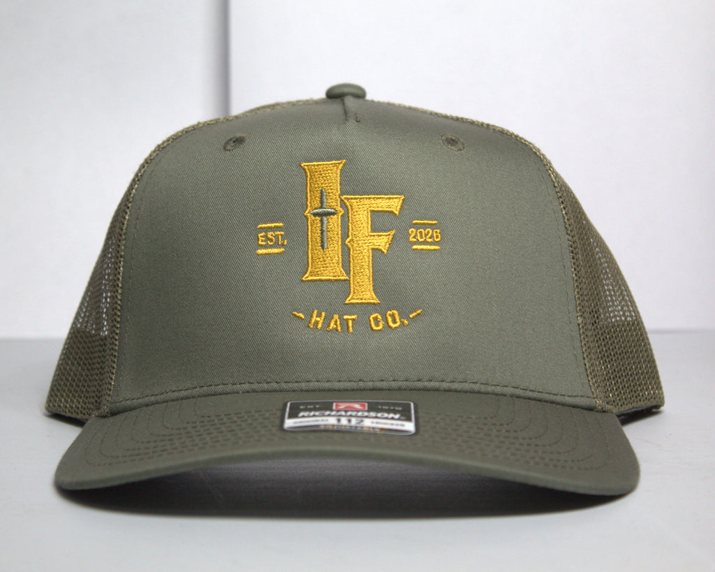 Richardson 112FP Loden Monogram