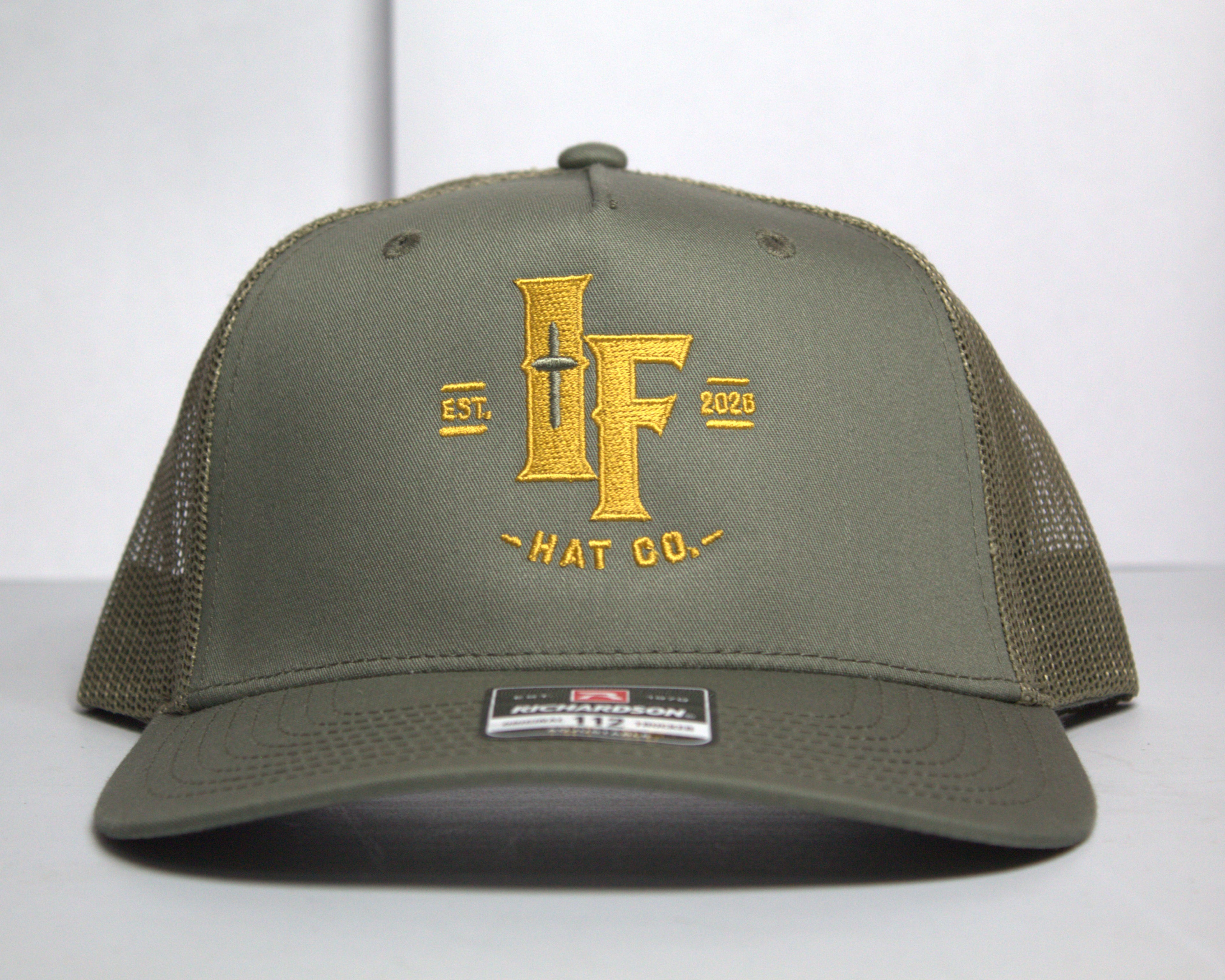 Richardson 112FP Loden Monogram