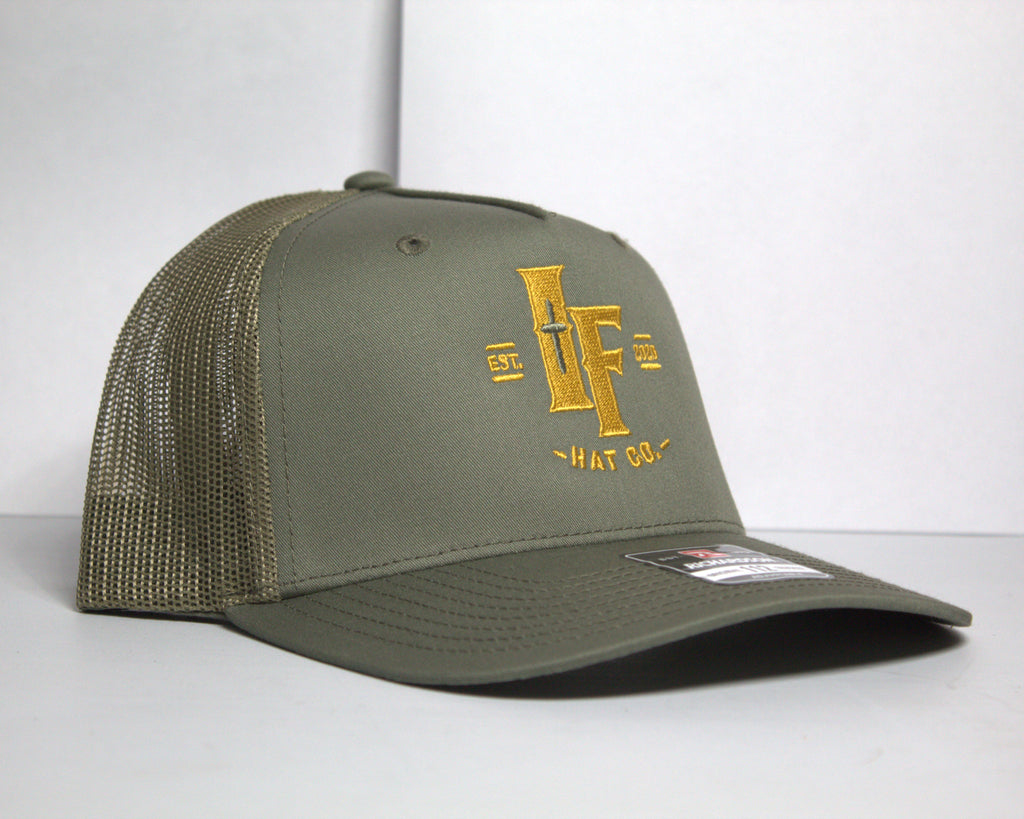 Richardson 112FP Loden Monogram